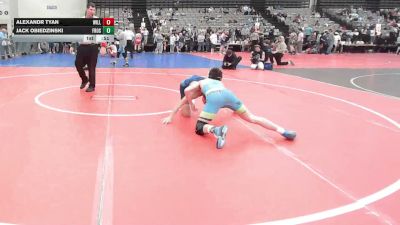 119-I lbs Consi Of 8 #1 - Alexandr Tyan, Willpower Wrestling Club vs Jack Obiedzinski, Frost Gang