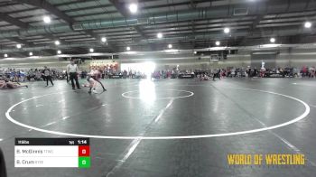 115 lbs Round Of 64 - Braxton McGinnis, Team Tulsa Wrestling Club vs Braydden Crum, Steel City Relaoded