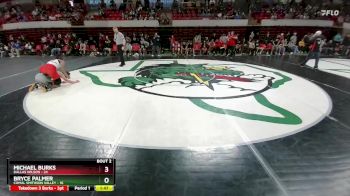 150 lbs Round 1 (16 Team) - Michael Burks, Dallas Wilson vs Bryce Palmer, Comal Smithson Valley