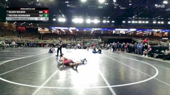 165 lbs Champ. Round 3 - Elijah Wilson, Hartsville vs Peyton Schrader, Eastside