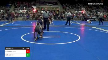 80 lbs Prelims - Cohen Swaim, Randall Youth WC vs Rebel Hays, Bentonville Youth Wrestling