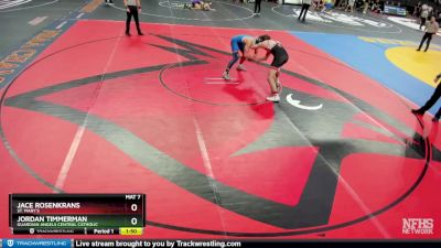 Champ. Round 1 - Jace Rosenkrans, St. Mary`s vs Jordan Timmerman, Guardian Angels Central Catholic