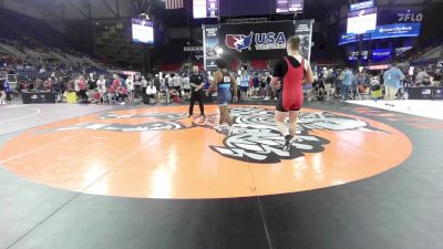 190 lbs Cons 8 #1 - Breyson Kelley, WI vs Leonardo Tovar, IL