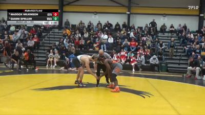 190 lbs Quarterfinal - Gianni Speller, Waterloo East vs Maddox Wilkinson, Cedar Falls