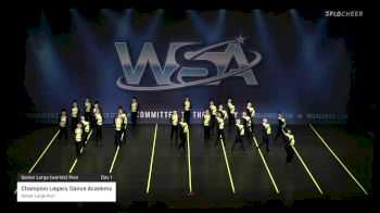 Champion Legacy Dance Academy - Senior Large Pom [2022 Senior Large (worlds) Pom Day 1] 2022 WSA South Dakota