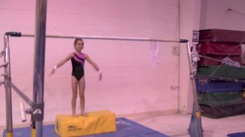 The joys of a gymnast learning their first kip!