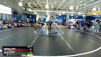 132 lbs Quarters & Wb (16 Team) - Jordan Lopez, Funky Monkey vs Elijah Rozier, Camden Gold
