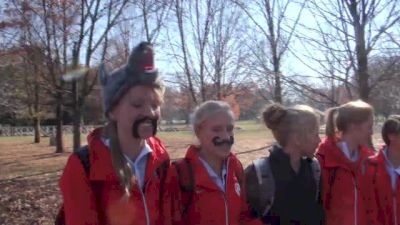 New Mexico Ladies full stached for NCAA pre-race