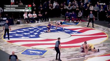 5th Place Match - Chase Mathews, Watertown vs Owen Serck, Beresford/Alcester-Hudson