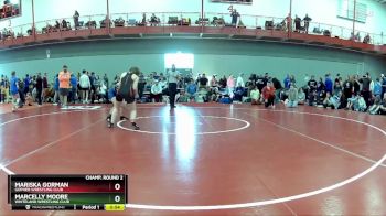 135 lbs Champ. Round 2 - Marcelly Moore, Whiteland Wrestling Club vs Mariska Gorman, Gopher Wrestling Club