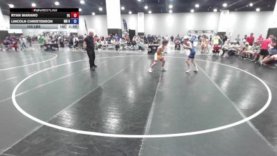 120 lbs Ryan Marano, Pennsylvania vs Lincoln Christenson, Minnesota Red