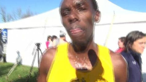 Paul Chelimo of UNCG 10th place at 2012 NCAA XC Champs