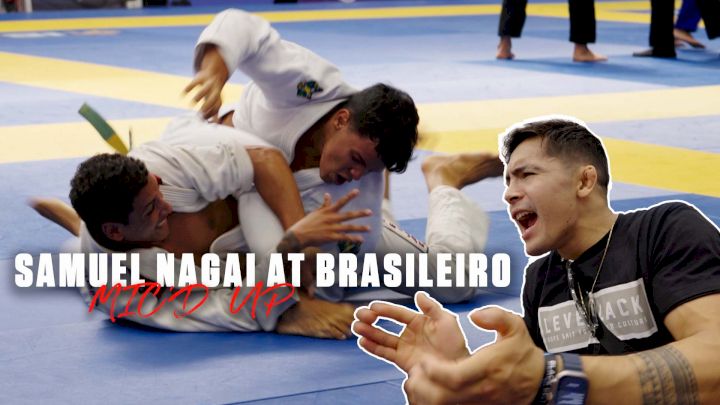 Mic'd Up: Samuel Nagai Coaches Purple Belt At IBJJF Brasileiro