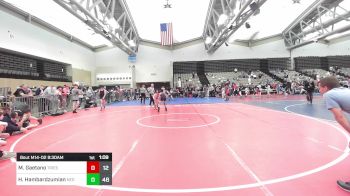 93 lbs Rr Rnd 2 - Matthew Gaetano, Triumph ES vs Henry Hambardzumian, New England Gold