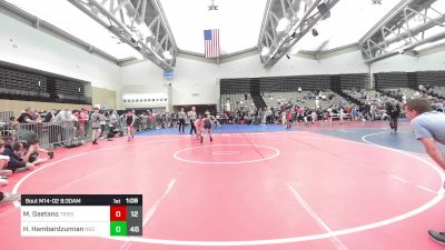 93 lbs Rr Rnd 2 - Matthew Gaetano, Triumph ES vs Henry Hambardzumian, New England Gold