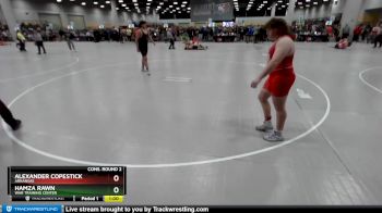 215 lbs Cons. Round 2 - Hamza Rawn, WAR Training Center vs Alexander Copestick, Arkansas