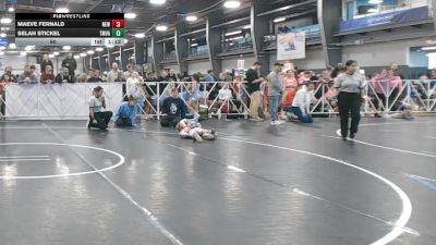 60 lbs Round 1 (9am Friday) - Selah Stickel, Team VA/USA vs Maeve Fernald, NEWHALE