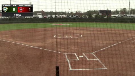 Replay: Wayne State (MI) vs Davenport | Apr 19 @ 12 PM