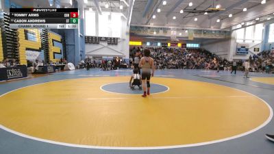 126 lbs Champ. Round 1 - Cason Andrews, Sussex Tech H S vs Tommy Arms, Conrad School Of Science