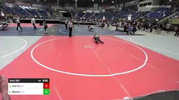 66 lbs Rr Rnd 2 - Jaxsen Harris, Mid Valley Wolves Wr Ac vs Linkin Beard, Bear Cave WC