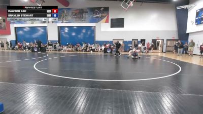 100 lbs Dawson Rau, Georgia vs Braylen Stewart, Ohio Grey