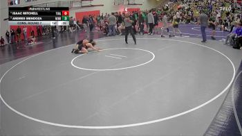 120 lbs Cons. Round 7 - Isaac Mitchell, Tualatin vs Andres Mendoza, Newberg