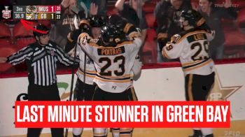 Jayson Shaugabay's Last-Minute Goal Extends Series For Green Bay Gamblers