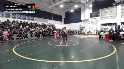 110 lbs Champ. Round 1 - Catarina Sanchez, Bell Gardens vs Eva Jimenez, Lawndale