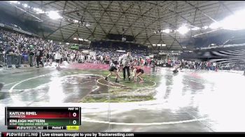 115 lbs Champ. Round 2 - Kinleigh Mattern, Scrap Yard Garage Wrestling vs Kaitlyn Rimel, Washington