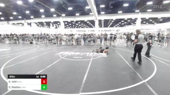 66 lbs Quarterfinal - Abhisri Vatti, Savage House WC vs Sawyer Shelton, Evanston Elite Wrestling