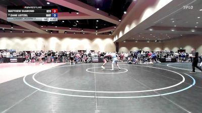 144 lbs Champ. Round 2 - Matthew Diamond, New York vs Zane Leitzel, Maryland