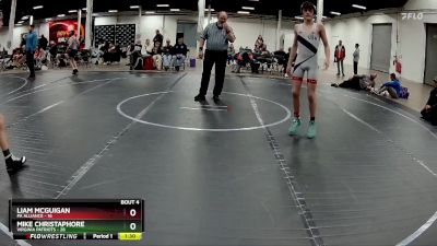 105 lbs Placement (4 Team) - Mike Christaphore, Virginia Patriots vs Liam McGuigan, PA Alliance