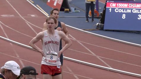 Collin Gilstrap Bursts From Fifth To Win College Men's 1500M At Penn Relays