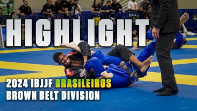 Brown Belts Leave It All On The Mat | 2024 Brasileiros Brown Belt Highlight