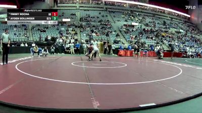 120 lbs Semifinal - Ayden Bollinger, Delta vs Timmy Rocha, New Haven