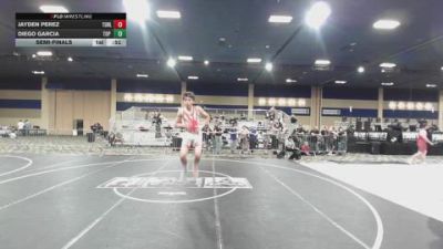 150 lbs Semifinal - Jayden Perez, Turlock Wrestling vs Diego Garcia, Top Rank Hammers