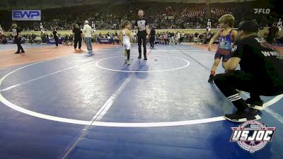 52 lbs Round Of 32 - Owen Mccool, Elgin Wrestling vs Baker James, Cowboy Wrestling Club