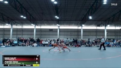 97 lbs Round 3 (4 Team) - Porter Swan, All IN Wrestling Academy vs Nash Galey, Team Renegade