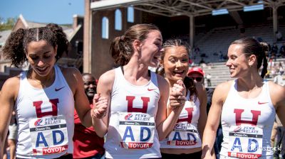 Harvard Women's Distance Medley Relay Break Collegiate Record At Penn Relays 2024