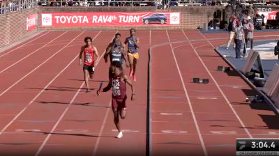 Texas A&M Anchor Auhmad Robinson Toys With The Competition In 4x400