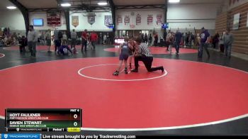 6 lbs Round 5 - Hoyt Faulkner, Fort Madison Wrestling Club vs Savien Stewart, Keokuk Kids Wrestling Club