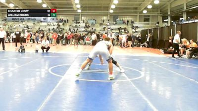 170 lbs Consi Of 4 - Braxten Crow, WY vs William Childs, GA