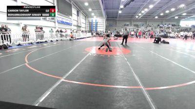95 lbs Rr Rnd 1 - Carson Taylor, Elite NJ MS Black vs Muhammadsharif Jumaev, Warhawks