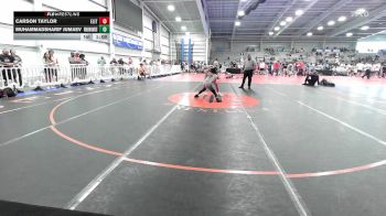 95 lbs Rr Rnd 1 - Carson Taylor, Elite NJ MS Black vs Muhammadsharif Jumaev, Warhawks