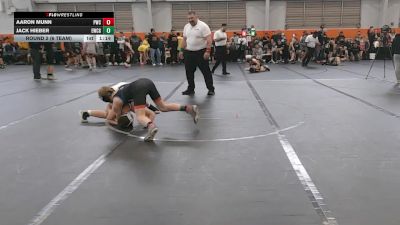 100 lbs Round 2 (6 Team) - Aaron Munn, Pursuit WC vs Jack Hieber, Empyre WC Gold