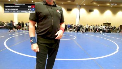 215 lbs Quarters - Landon Tucker, Pennsylvania vs Thomas Kellas, New York