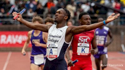 Jamaica College Takes 4x800 At Penn Relays In Chaotic Finish