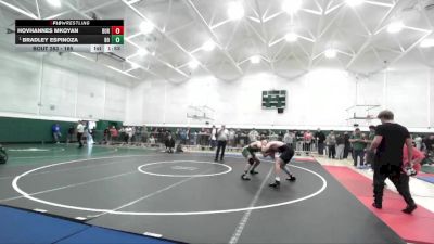 165 lbs Champ. Round 2 - Bradley Espinoza, Brea Olinda vs Hovhannes Mkoyan, Burbank