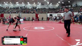 160 lbs Cons. Round 5 - Dominic Dunn, Dekalb County WC vs Hunter Boshears, Southport