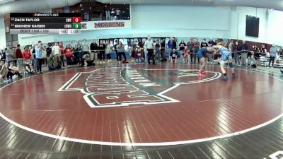 150 lbs Semifinal - Zach Taylor, Jr Big Orange vs Mathew Kaiser, Legacy Dragons Wrestling Club